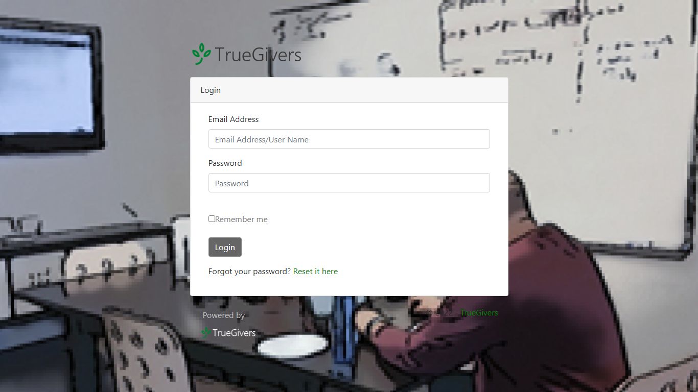 Login - TrueGivers